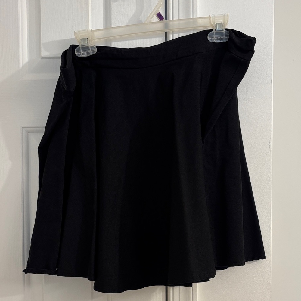 Dolls Kill Black A-Line Skirt